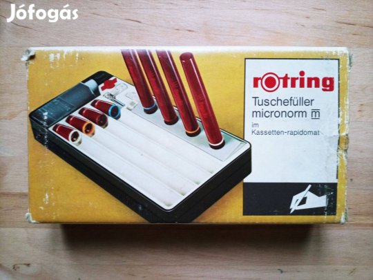 Rotring csőtoll készlet doboza