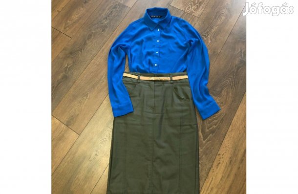 Rouge S-es szoknya ajándék Zara blúzzal