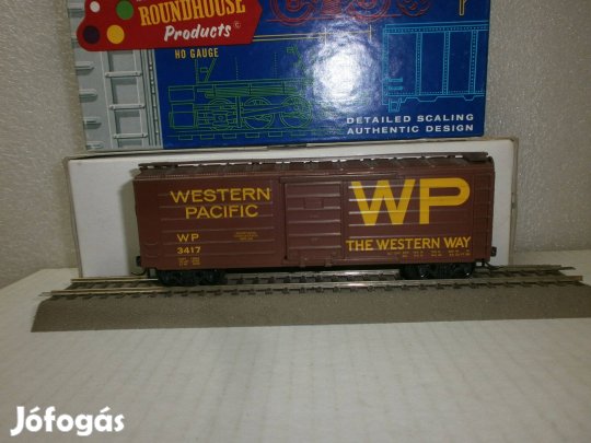 Roundhouse 1075 - Usa "Western Pacific" teher kocsi - H0