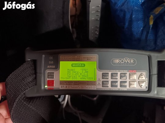 Rover ST2 oszcilloszkop rádió, tv, sat műholdas analizer műszer 