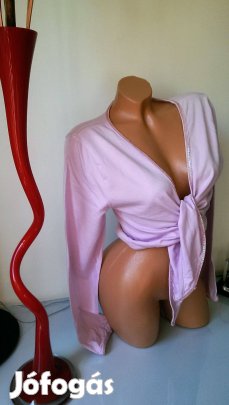 Rövid Rózsaszín Flitteres Rövid Kardigán. (Méret: L - XL) Kód: KG 237