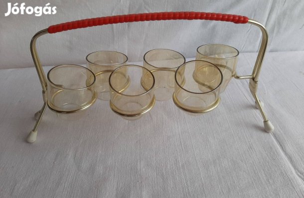 Rövid italos, pálinkás poharak olcsón. Több készlet