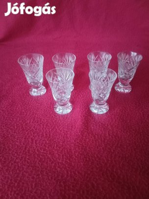 Rövid italos pohár készlet