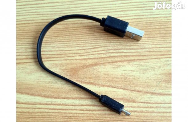 Rövid típusú mikro USB kábel