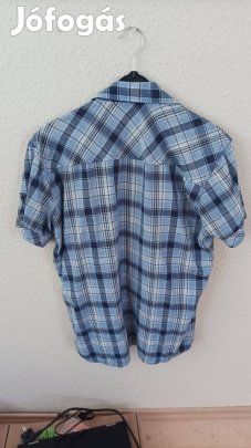 Rövid ujjú, világoskék színű ing (Méret: L)