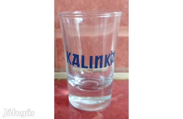 Röviditalos, féldecis pohár Kalinka