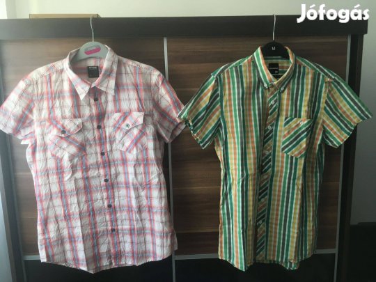 Rövidujjú ing Fishbone Smog New Yorker S M