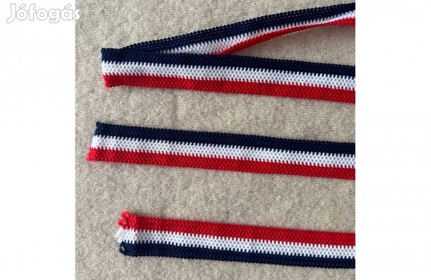 Rövisáru - szalag - csíkos ruhadísz