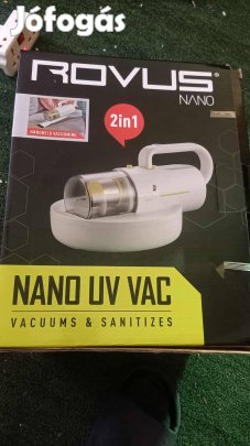 Rovus nano UV vac kézi autós porszívó . Új