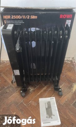 Rowi hor 2500/11/2 Slim olajradiátor - garanciával