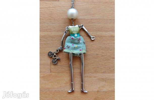 Roxannes - Bambole Milanesi, Nyaklánc babás-kerékpáros medállal