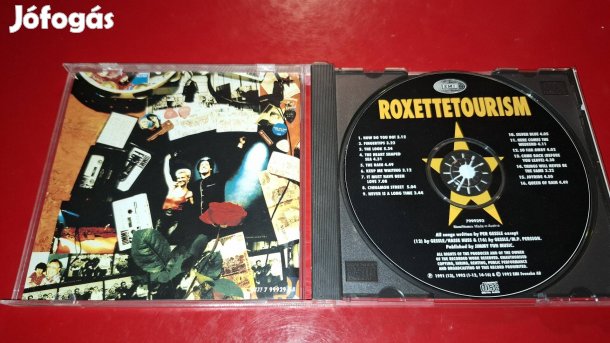 Roxette Tourism Cd 1992 Holland