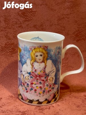 Roy Kirkham , angol porcelán bögre , babák