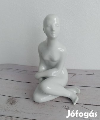 Royal Dux porcelán Art Deco akt!