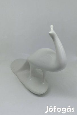 Royal Dux porcelán Art deco Páva!