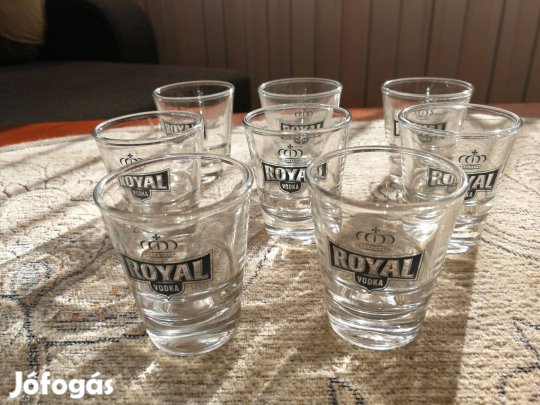 Royal Vodkás Poharak, Eladók!!