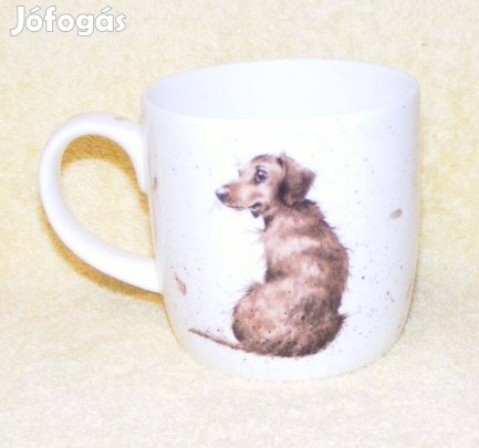 Royal worcester porcelán kutyás bögre