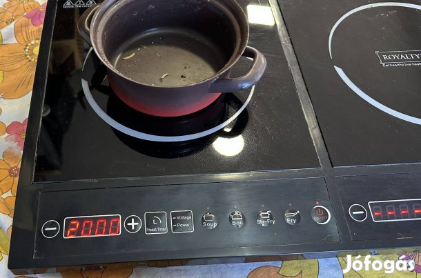 Royalty Line FYM35-S05 indukciós dupla fözölap