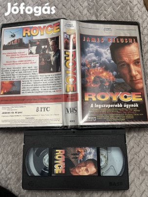 Royce a legszuperebb ügynök vhs nagytok akció