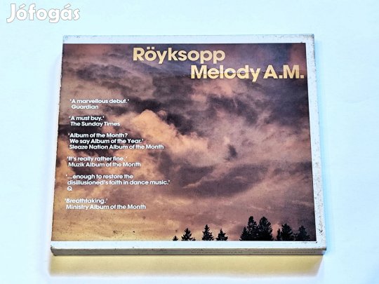 Röyksopp - Melody A.M. CD 2001 UK Leftfield, Trip Hop, House, Downtemp