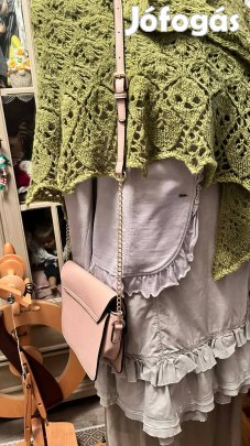 Rózsa kisméretű kistáska, kígyó mintáva