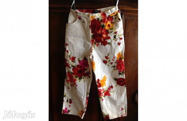 Rózsa mintás nadrág