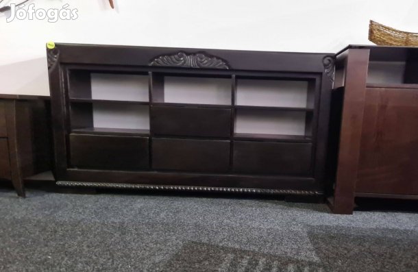 Rózsafa TV állvány 4 fiókkal 140 cm , indiai tömörfából