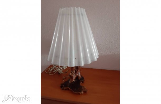 Rózsafa asztali lámpa