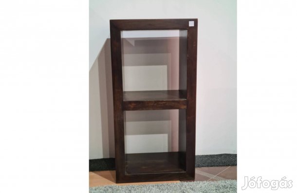 Rózsafa nyitott polcos állvány 2 részes 100 cm