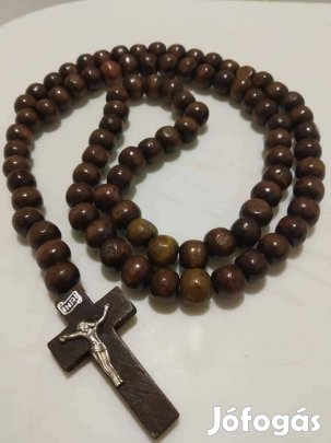 Rózsafüzér Szantál fából 