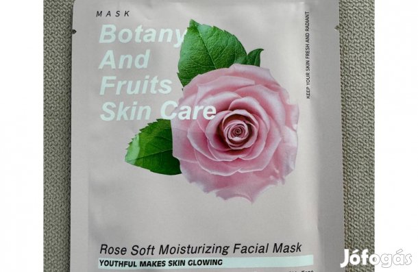 Rózsás hidratáló arcmaszk