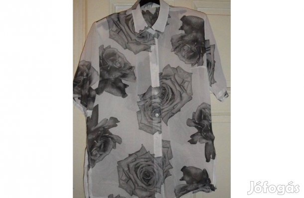 Rózsás női felső, blúz ( XL-es )