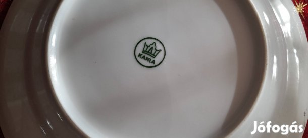 Rózsás porcelán sütis készlet