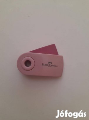 Rózsaszín Faber-Castell radír