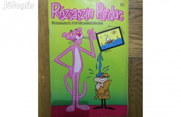 Rózsaszín Párduc 15. Rózsaszín történelemlecke - Képregény 1980-ból!!!