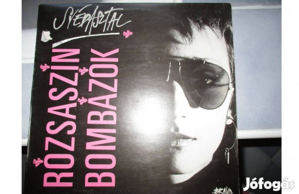 Rózsaszín bombázók bakelit hanglemez eladó