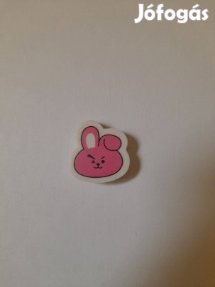 Rózsaszín cuki nyuszi radír