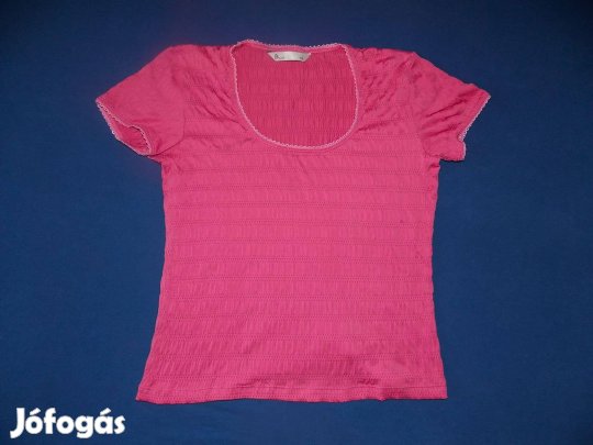 Rózsaszín kislány felső, póló 140-146-os, 11-12 évesre, EUR40-es