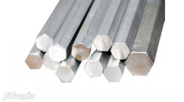 Rozsdamentes 17 mm hatszögacél , eladó. új