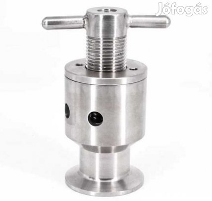 Rozsdamentes Acél Állítható Biztonsági Szelep 0,5-5 Bar  (4580)