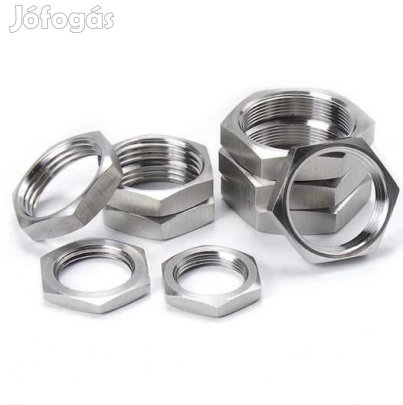 Rozsdamentes Acél HatlapfejŰ Anya Csavar BSP 1/4"-os   (4381)