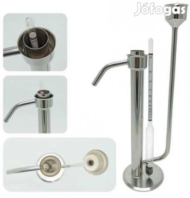 Rozsdamentes Acél Talpas Epruvetta 27,5cm (5710)