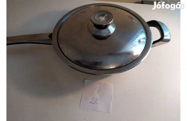 Rozsdamentes, inox serpenyő