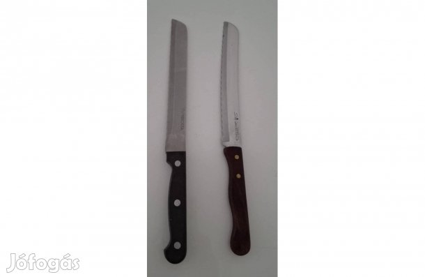 Rozsdamentes acél kenyérszeletelő kések