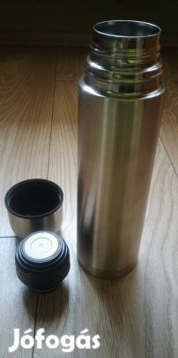 Rozsdamentes acél kulacs, 0,5 literes, új eladó