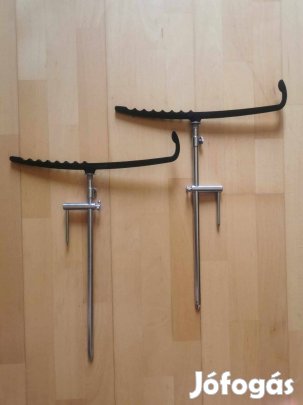 Rozsdamentes acél leszúró stabilizátorral és horgászbot tartóval új