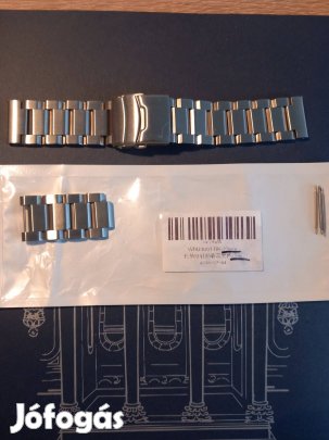 Rozsdamentes acél óraszíj (22 mm)