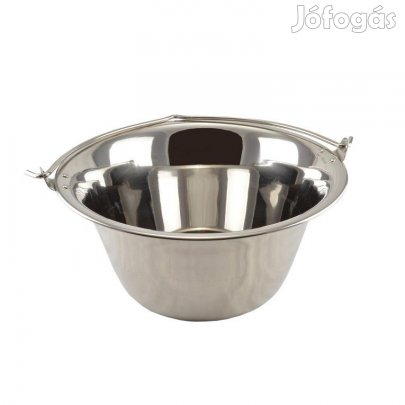 Rozsdamentes bogrács 15 literes