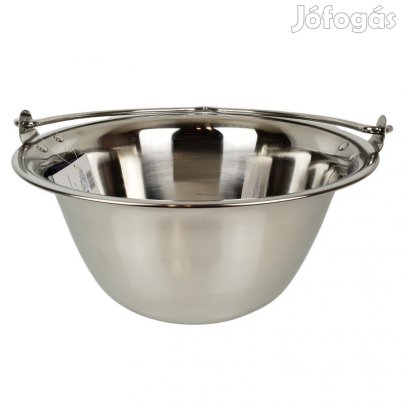 Rozsdamentes bogrács 20 literes