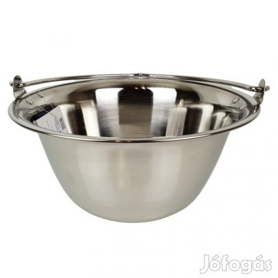 Rozsdamentes bogrács 20 literes